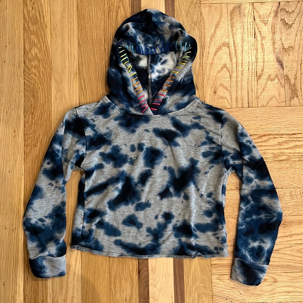 Flowers by Zoe tie dye hoodie